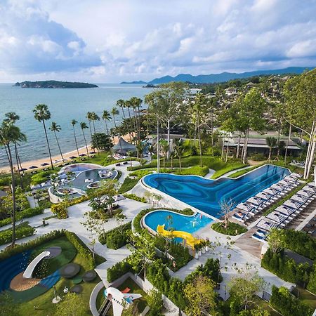 מלון 'צ'אוונג ביץ Hyatt Regency Koh Samui מראה חיצוני תמונה Aerial view of the resort