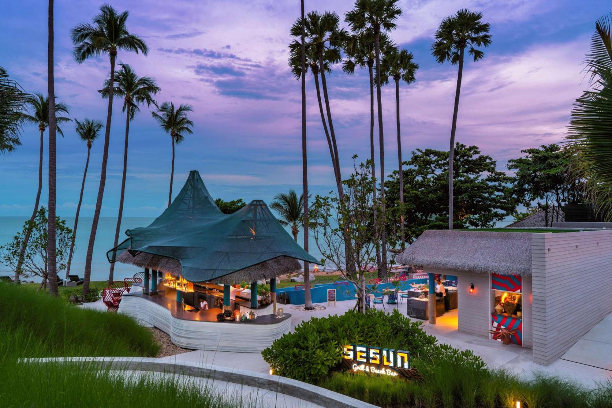 מלון 'צ'אוונג ביץ Hyatt Regency Koh Samui מראה חיצוני תמונה The resort's beach club