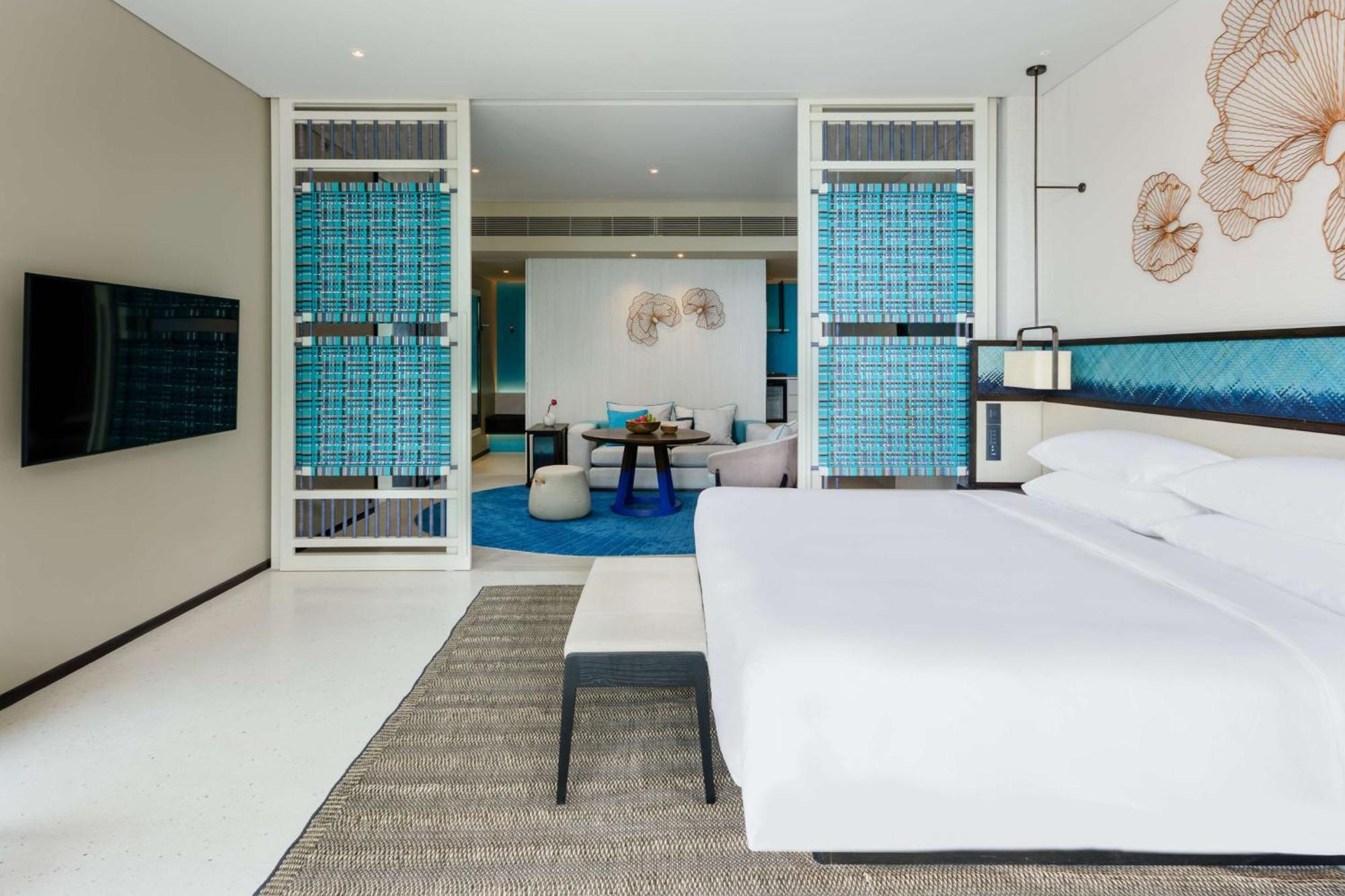 מלון 'צ'אוונג ביץ Hyatt Regency Koh Samui מראה חיצוני תמונה A bedroom at the hotel