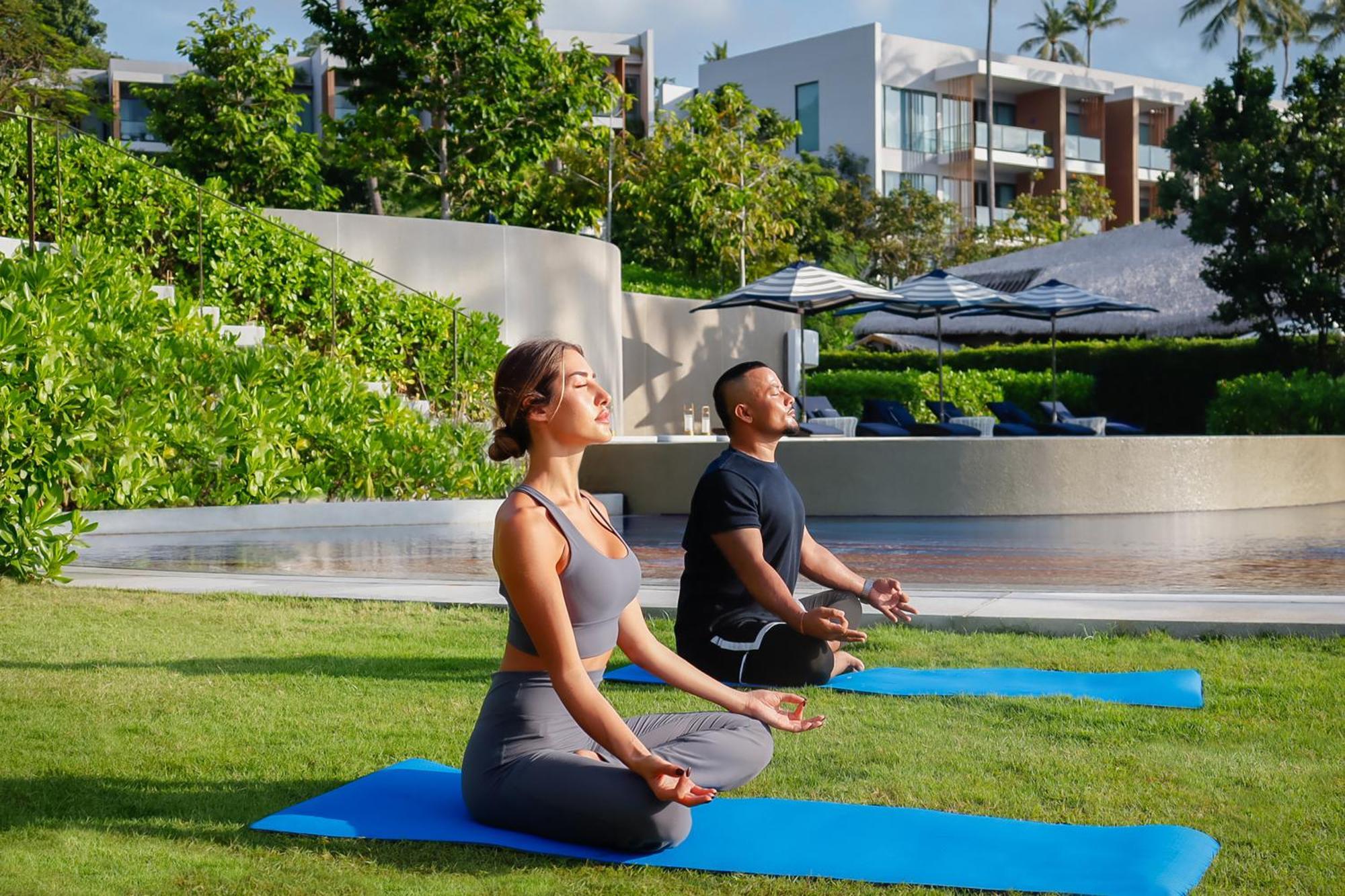 מלון 'צ'אוונג ביץ Hyatt Regency Koh Samui מראה חיצוני תמונה Meditation